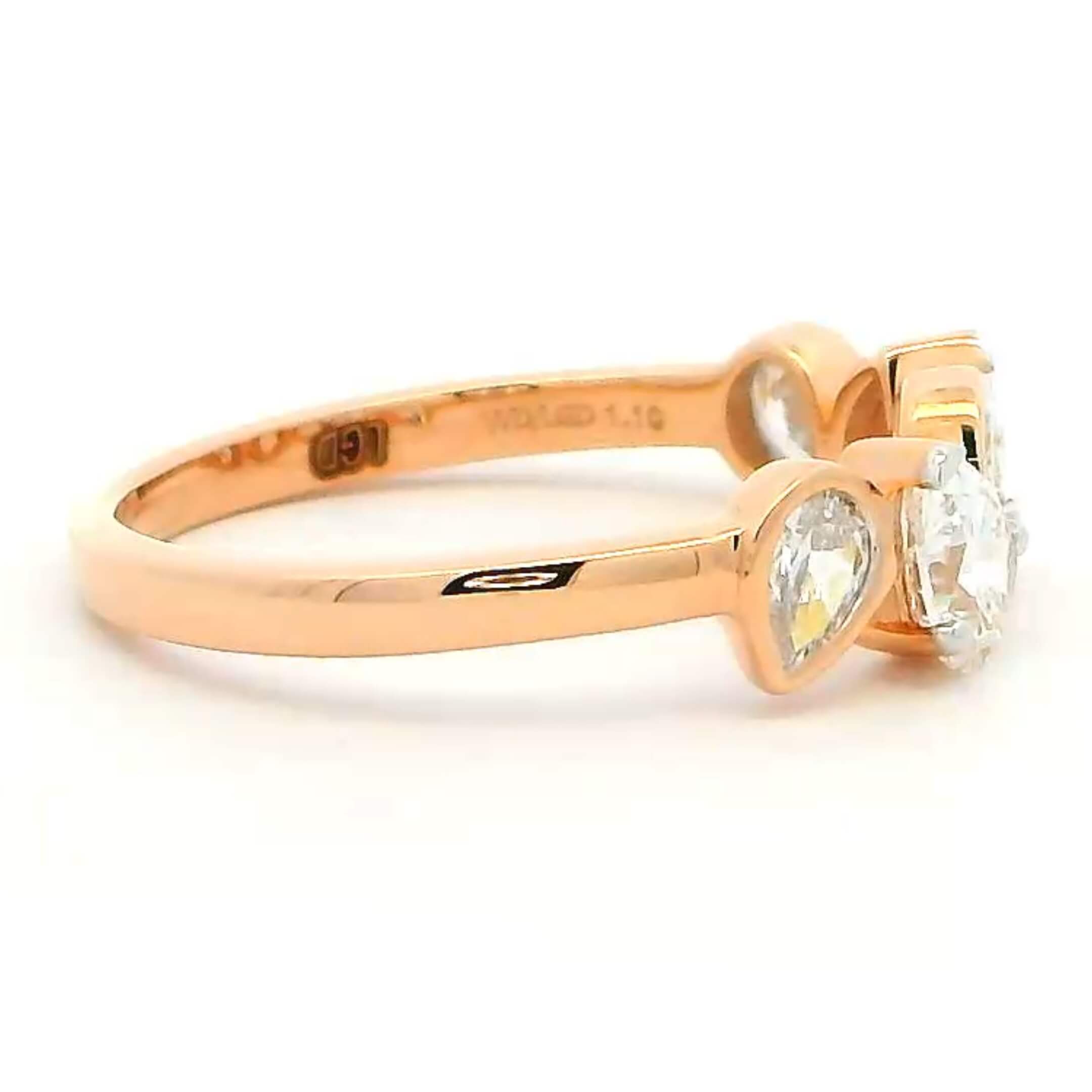 Glamorous Glimmer Lab Grown Diamond Ring