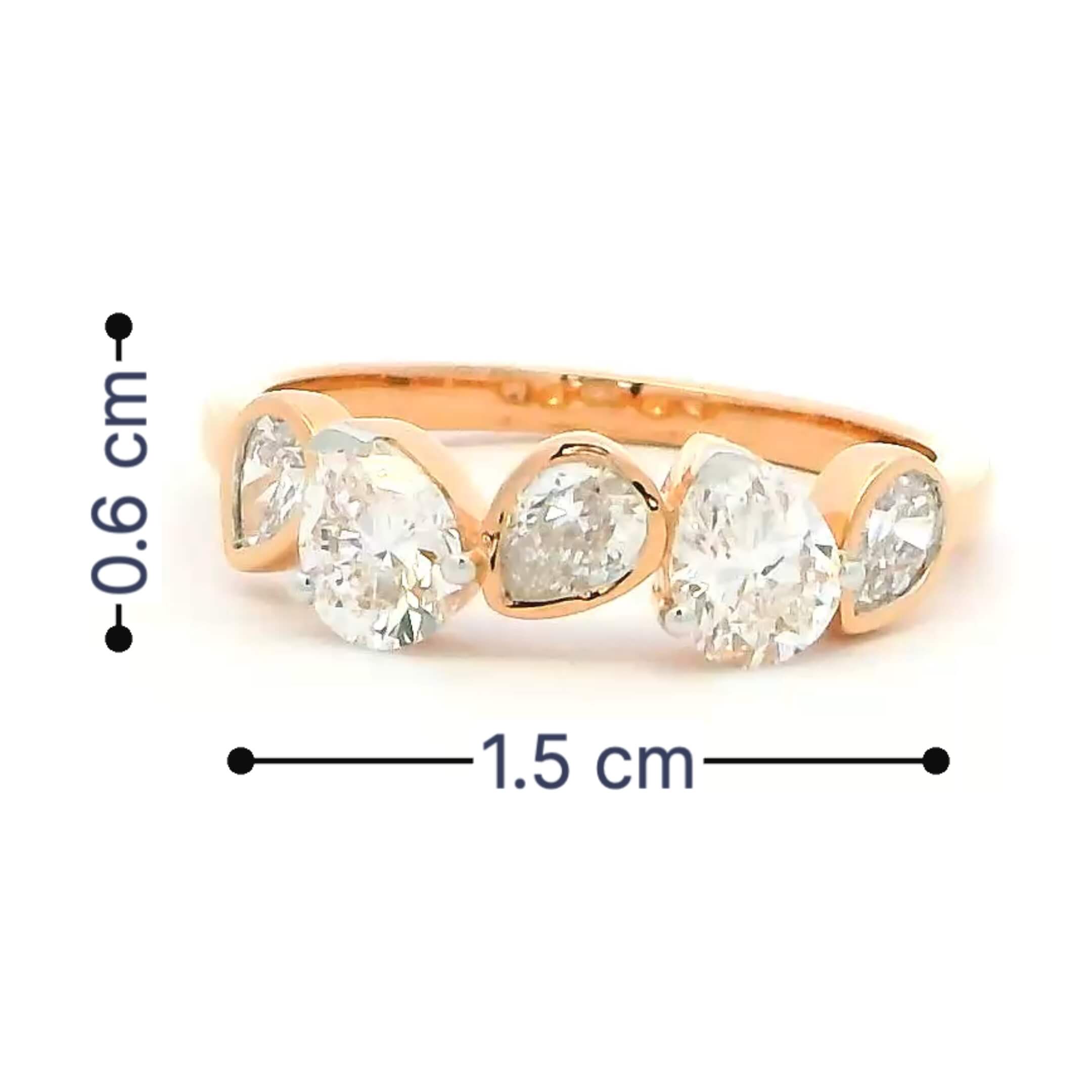 Glamorous Glimmer Lab Grown Diamond Ring