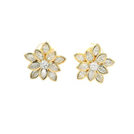 9K Lab Grown Diamond Earrings 22 Cent