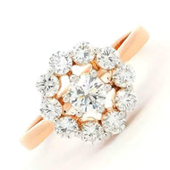 14K Lab Grown Diamond Ring