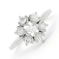 9K Lab Grown Diamond Ring