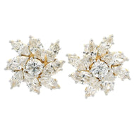 9K Lab Grown Diamond Earrings  18 Cent