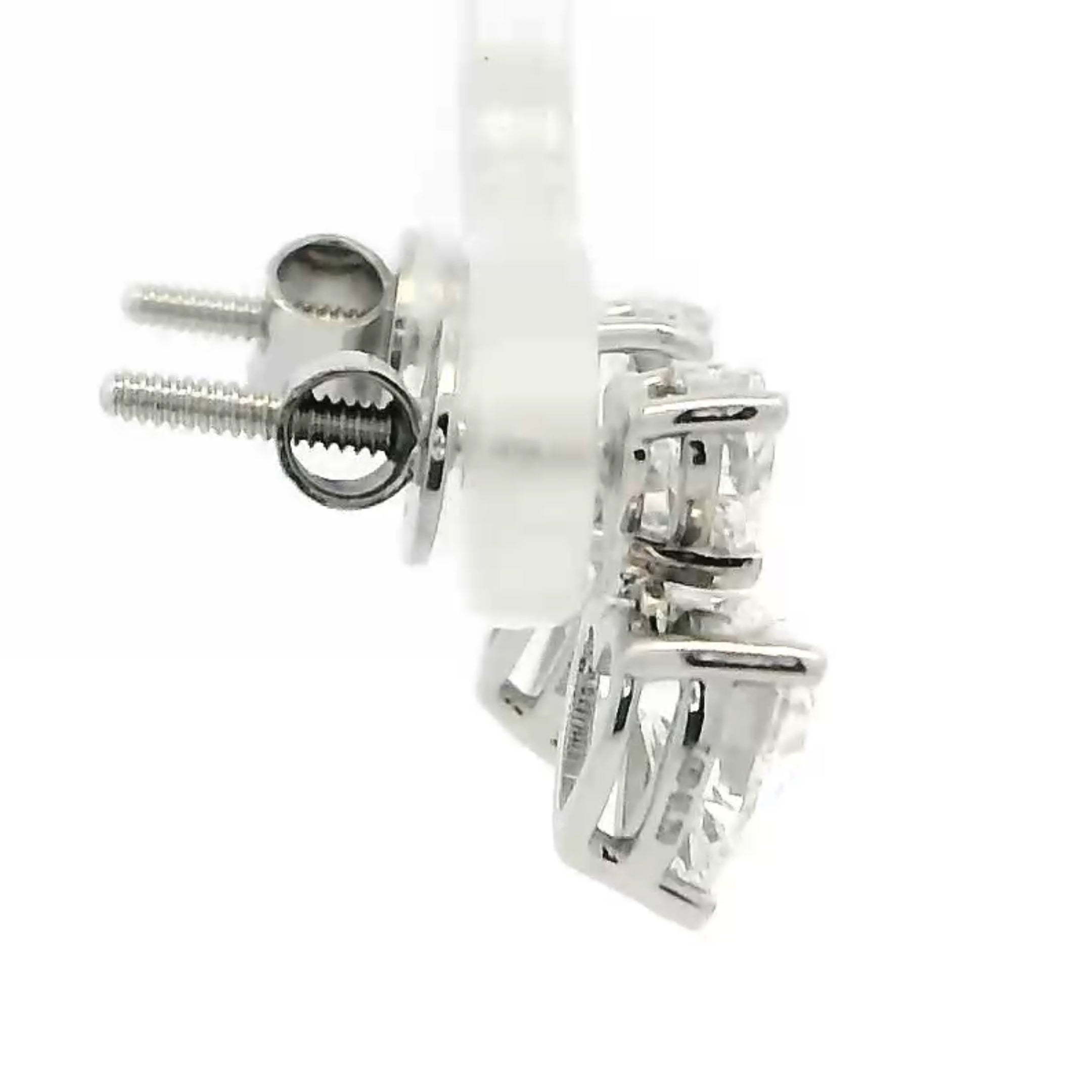 14K Lab Grown Diamond Earrings