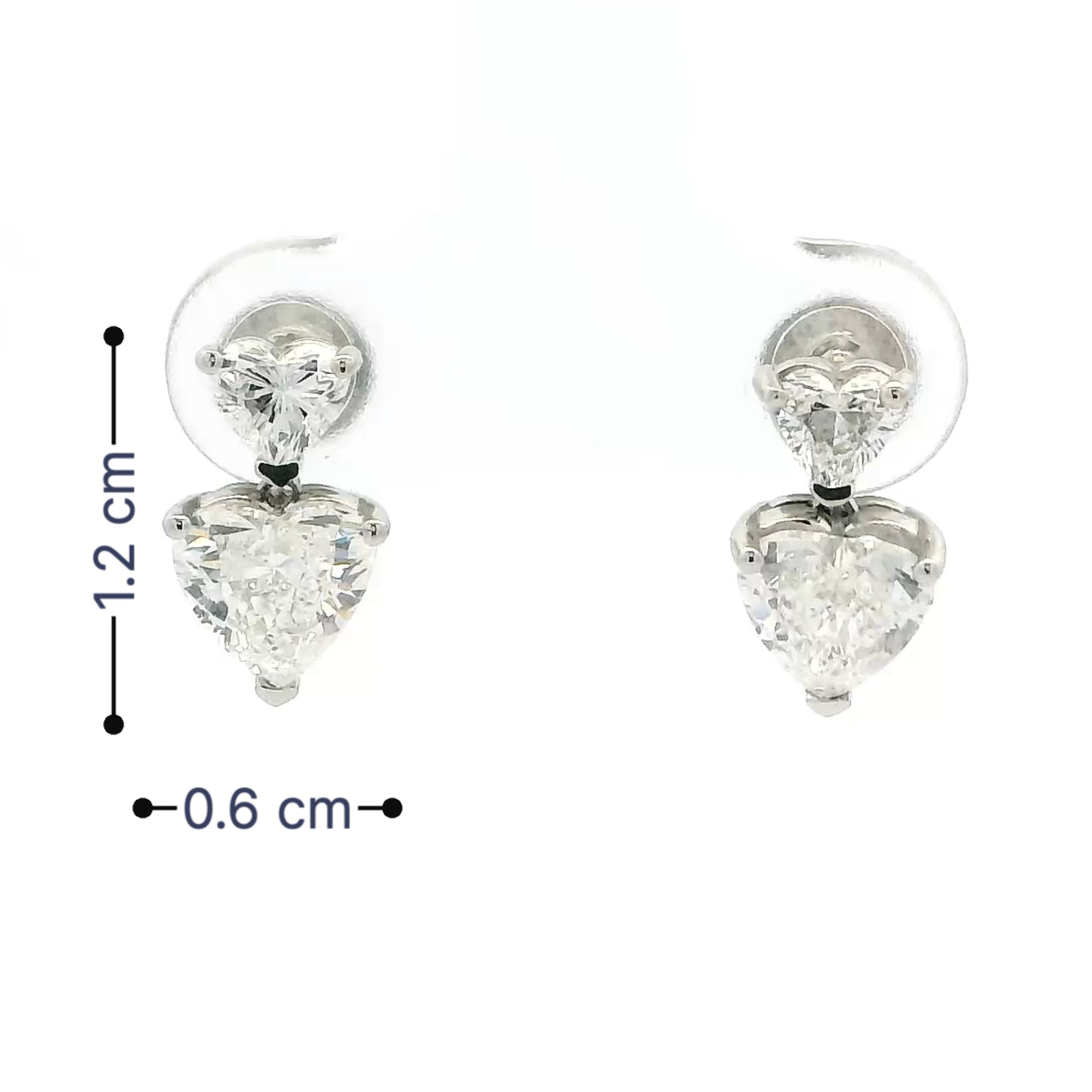 14K Lab Grown Diamond Earrings