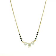 9K Lab Grown Diamond Mangalsutra
