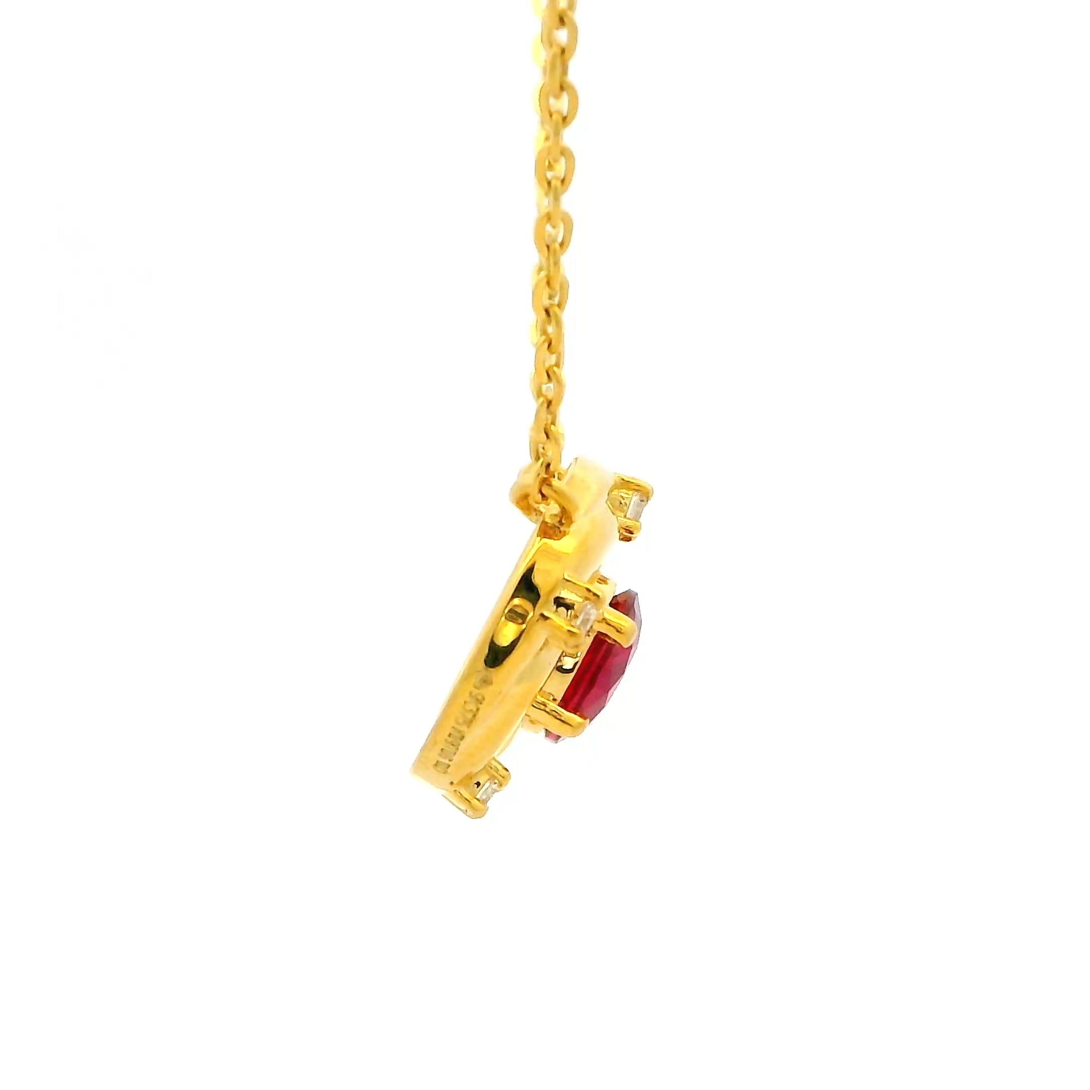 9K Lab Grown Diamond Necklace
