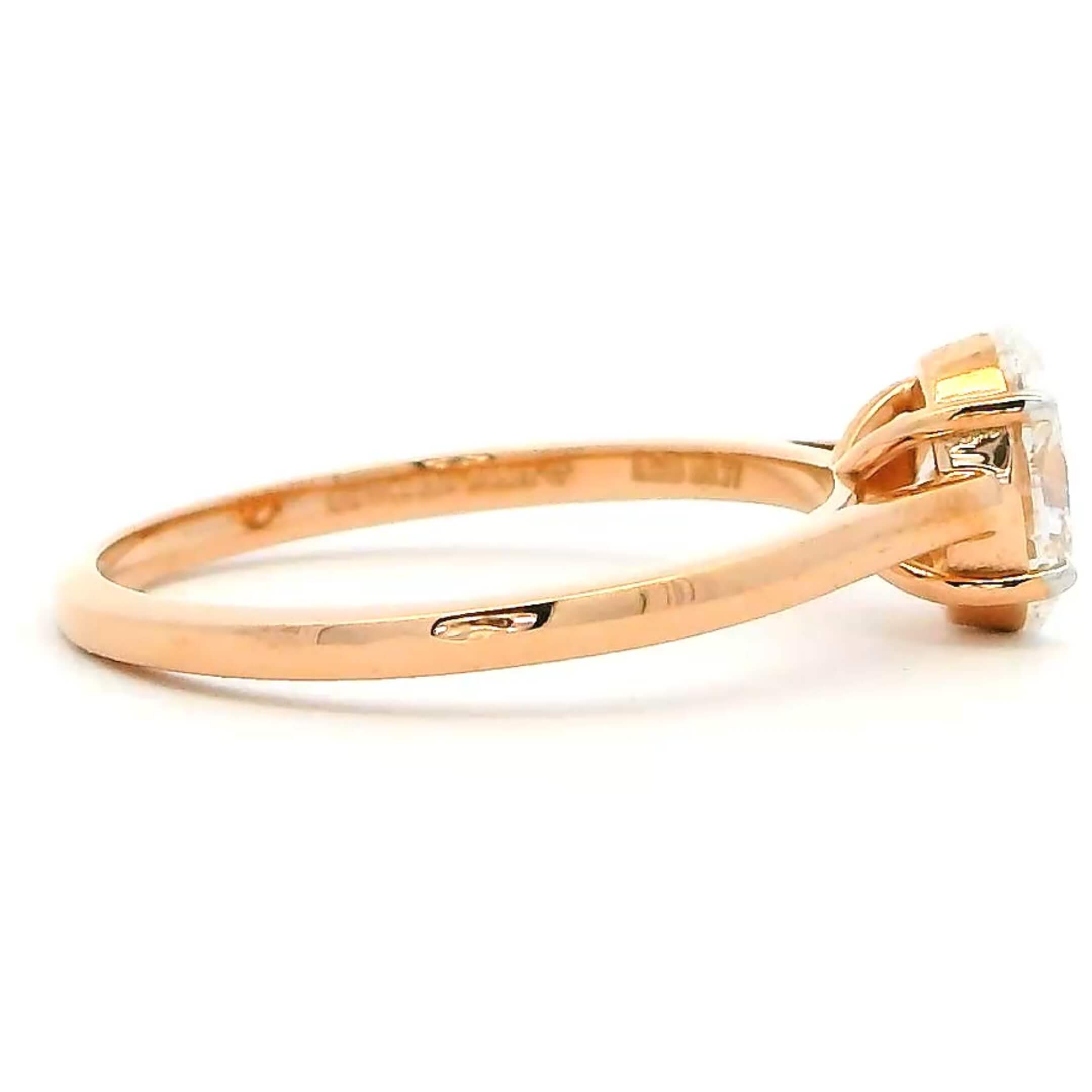 9K Lab Grown Diamond Ring