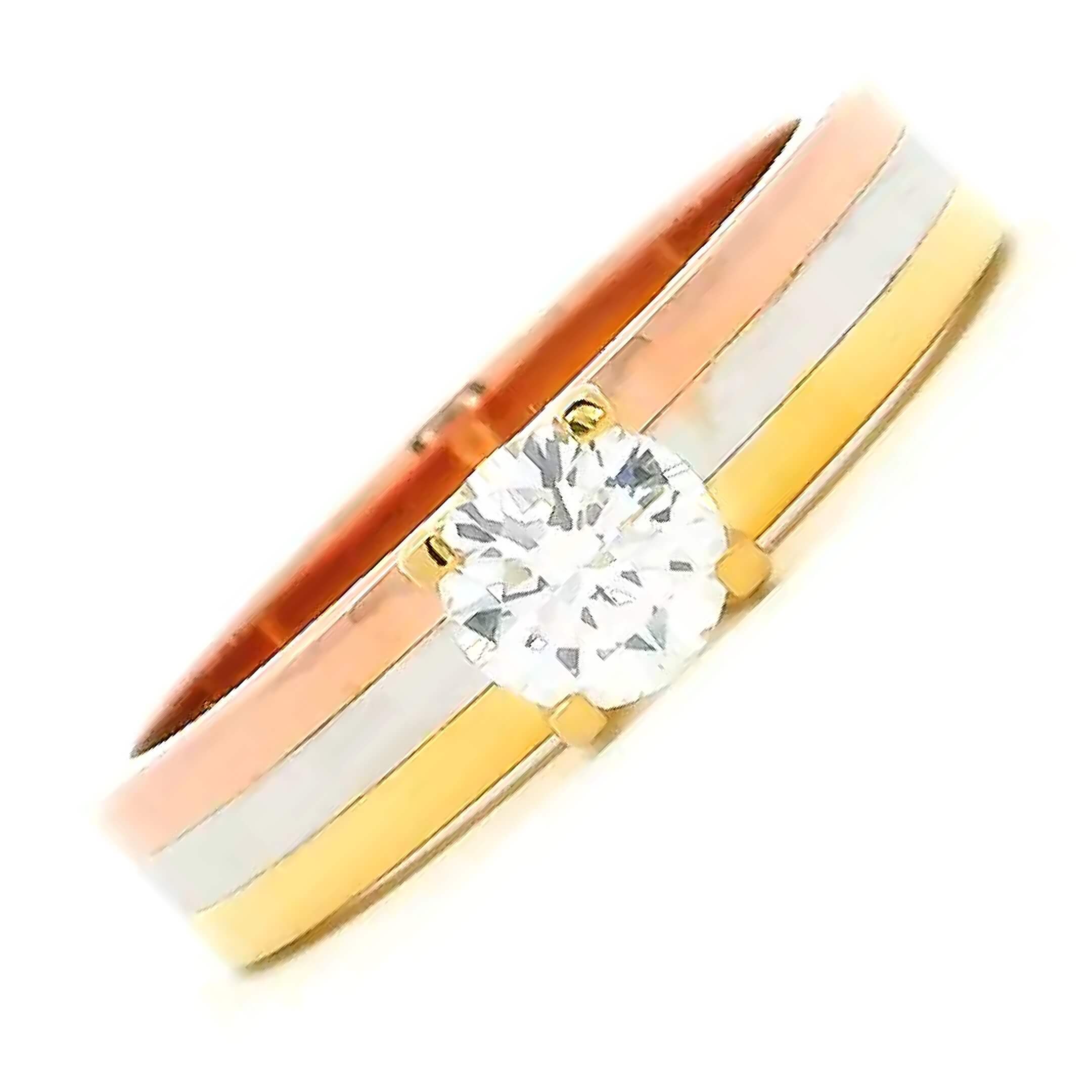 9K Lab Grown Diamond Ring