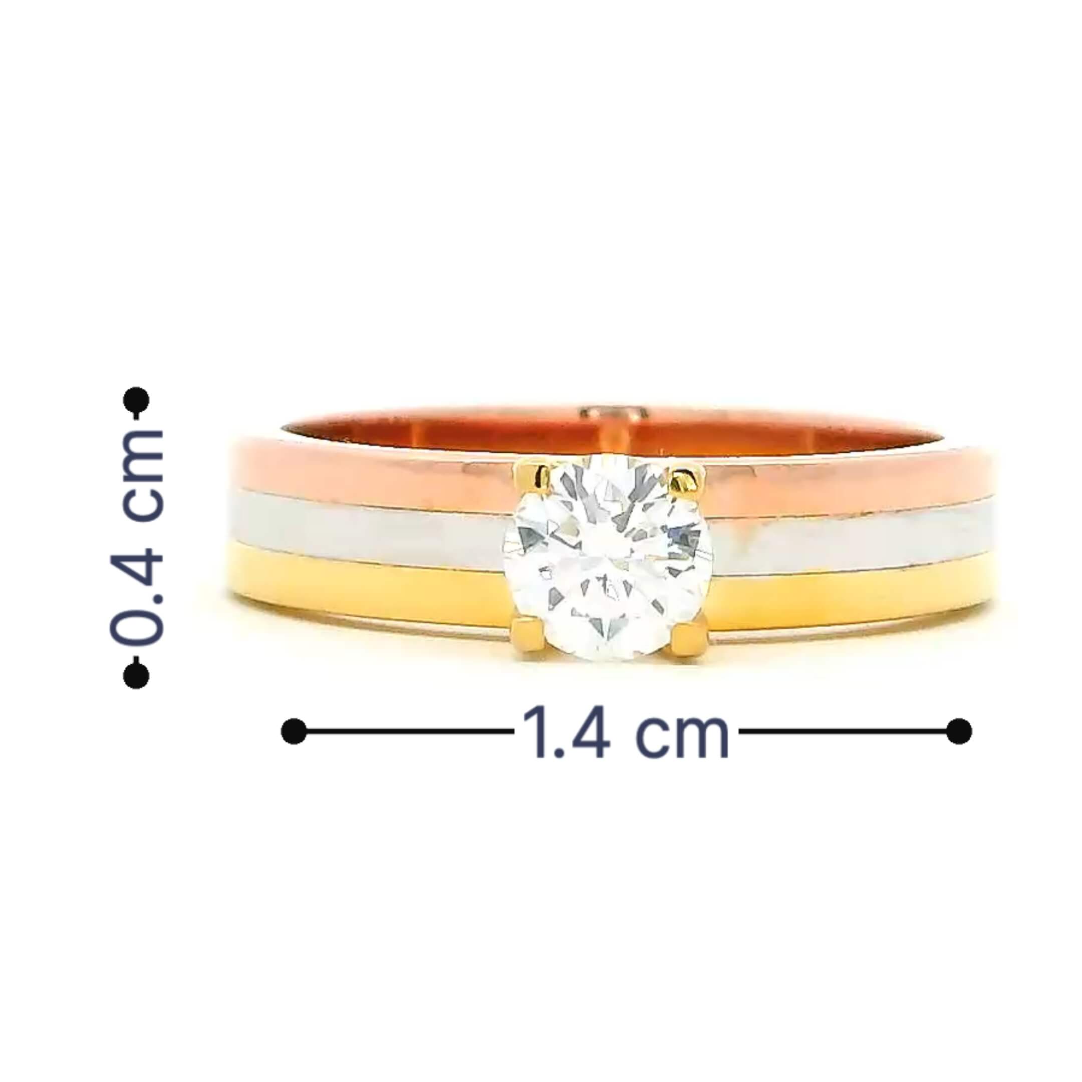 9K Lab Grown Diamond Ring