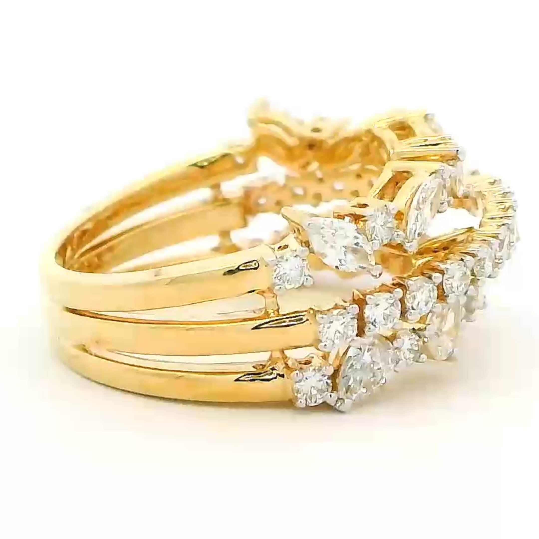 9K Lab Grown Diamond Ring