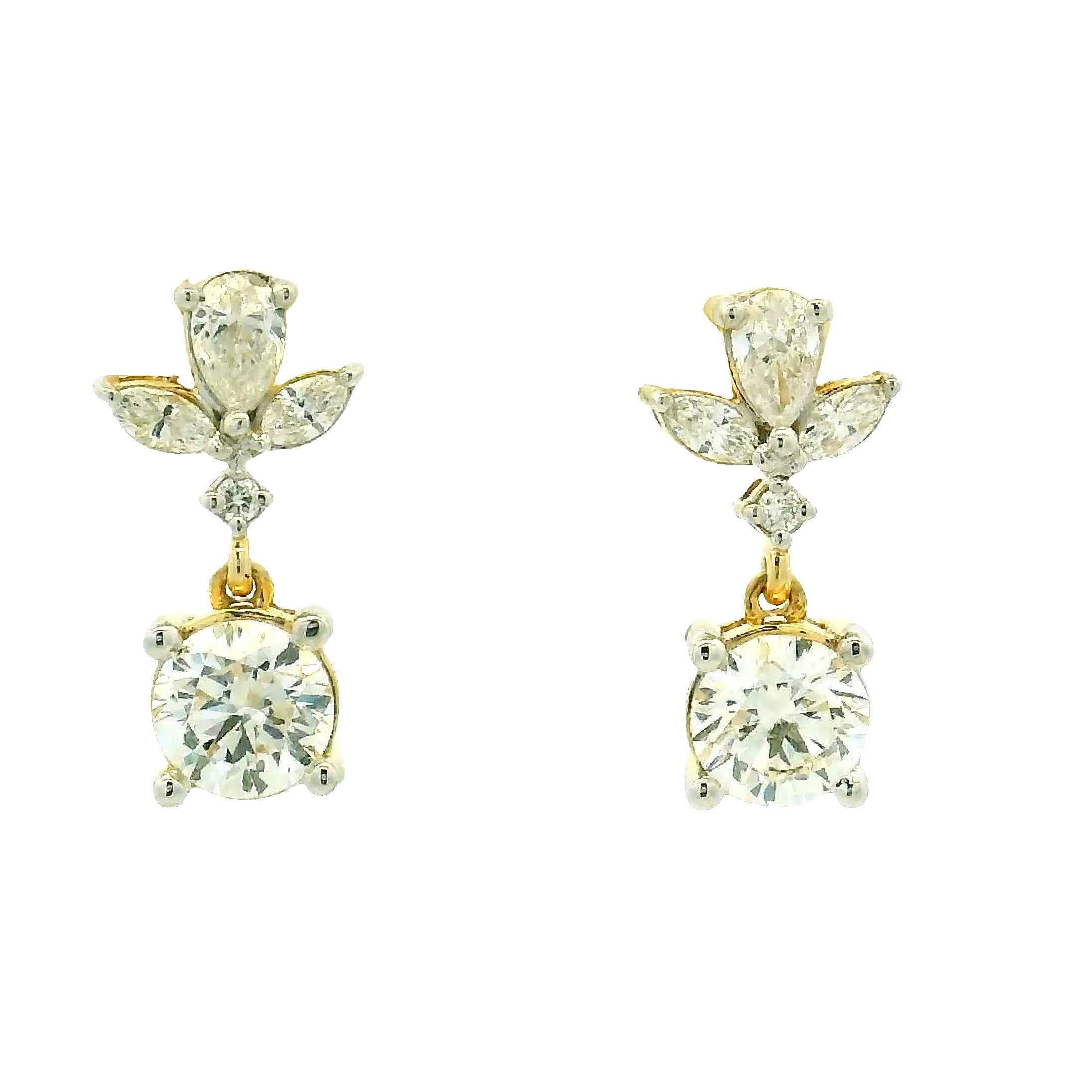 Enticing Glimmer Lab Grown Diamond Earrings