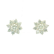 9K Lab Grown Diamond Earrings 18 Cent