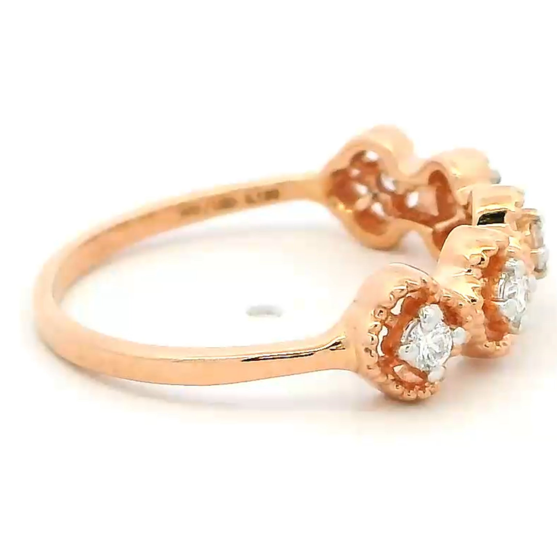 14K Lab Grown Diamond Ring For Women