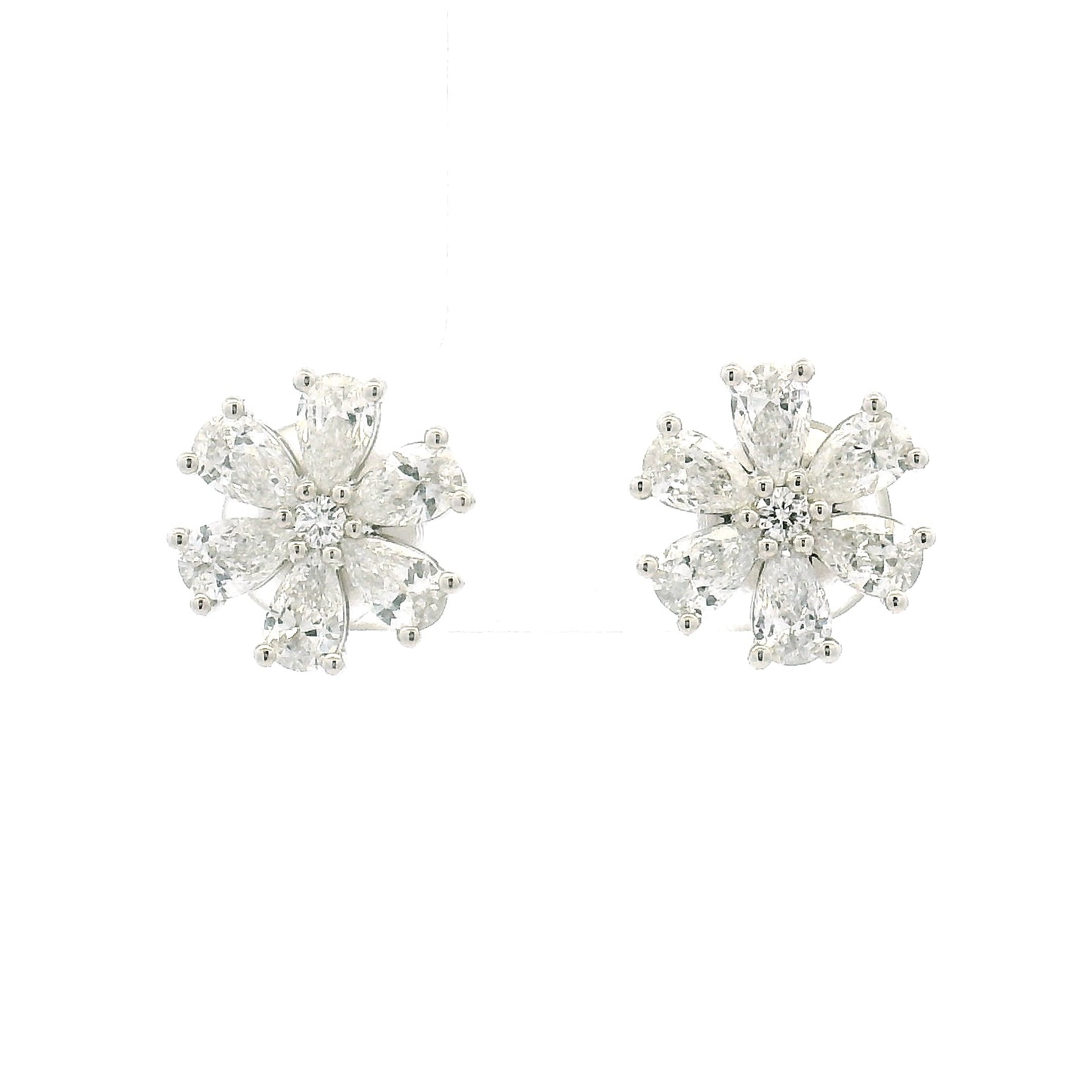 14K Lab Grown Diamond Earrings