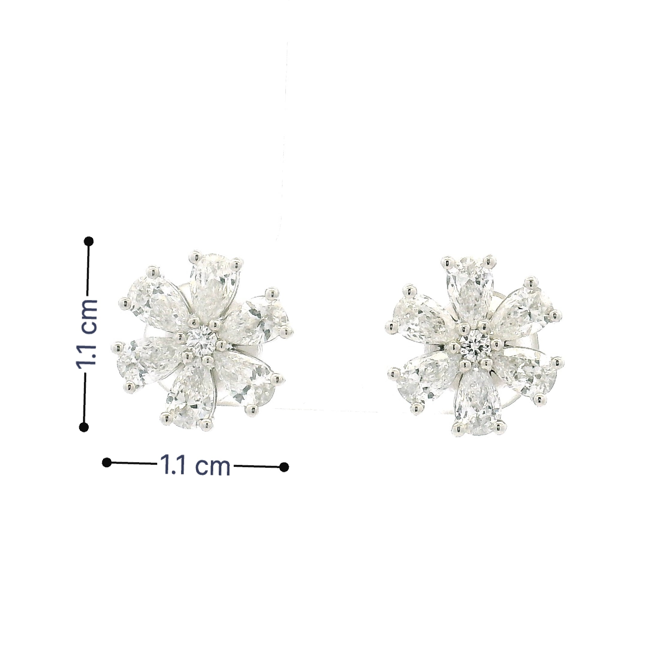 14K Lab Grown Diamond Earrings