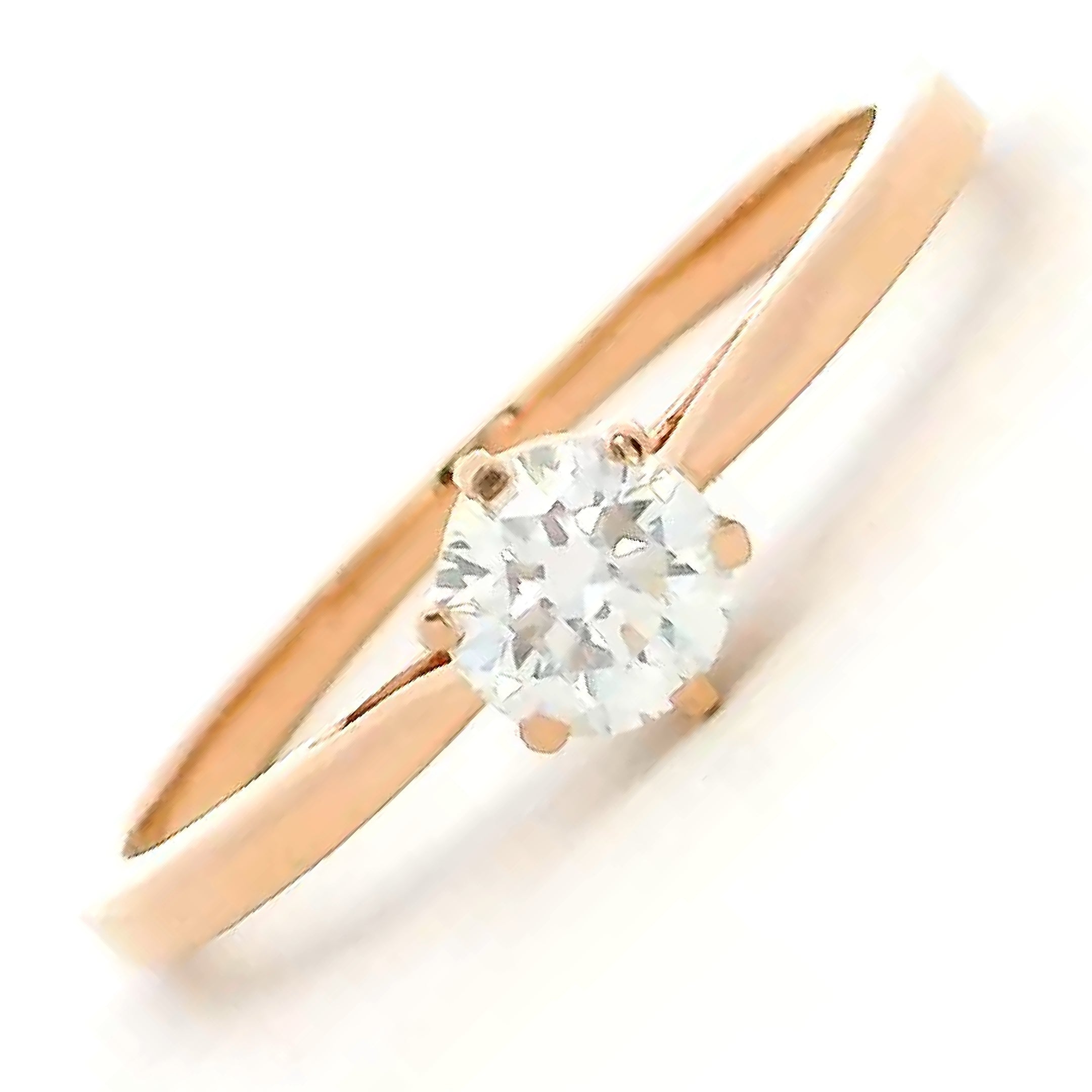 14K Lab Grown Diamond Ring For Women