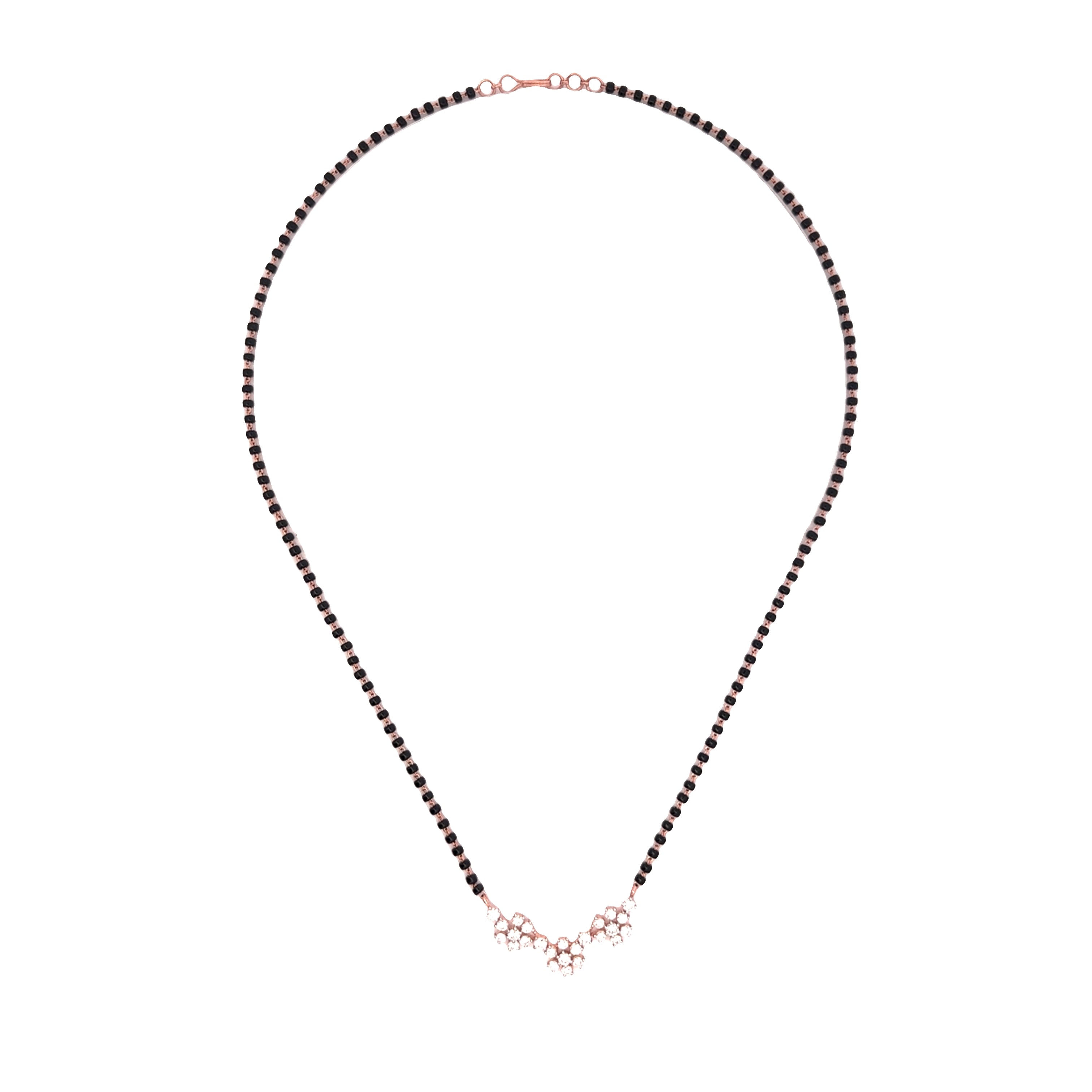 14K Lab Grown Diamond Mangalsutra