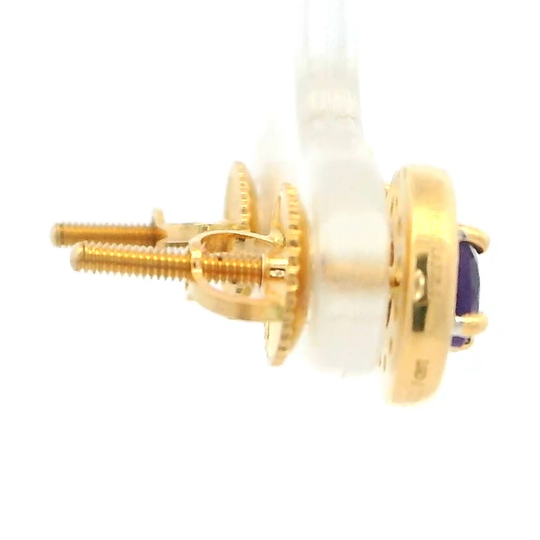 18K Lab Grown Diamond Earrings