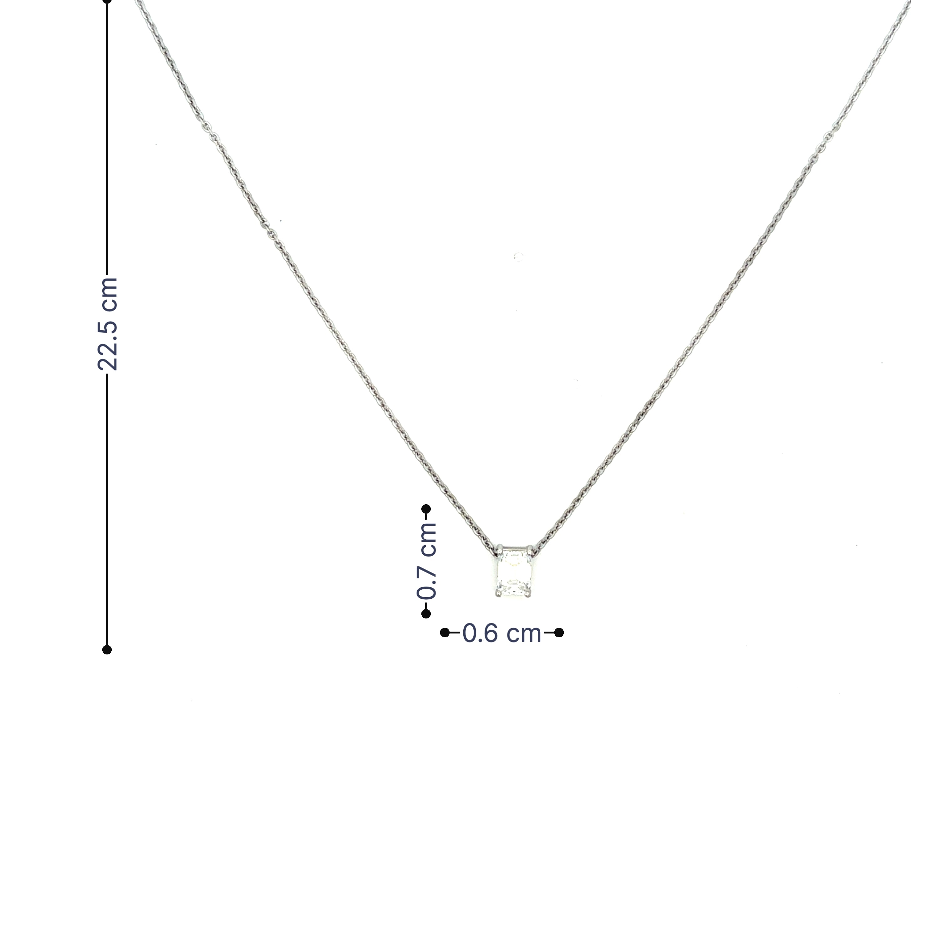 14K Lab Grown Diamond Necklace