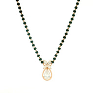 14K Lab Grown Diamond Mangalsutra