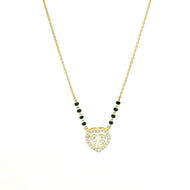 14K Lab Grown Diamond Mangalsutra