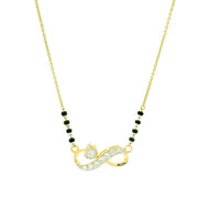 14K Lab Grown Diamond Mangalsutra