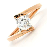 14K Lab Grown Diamond Ring