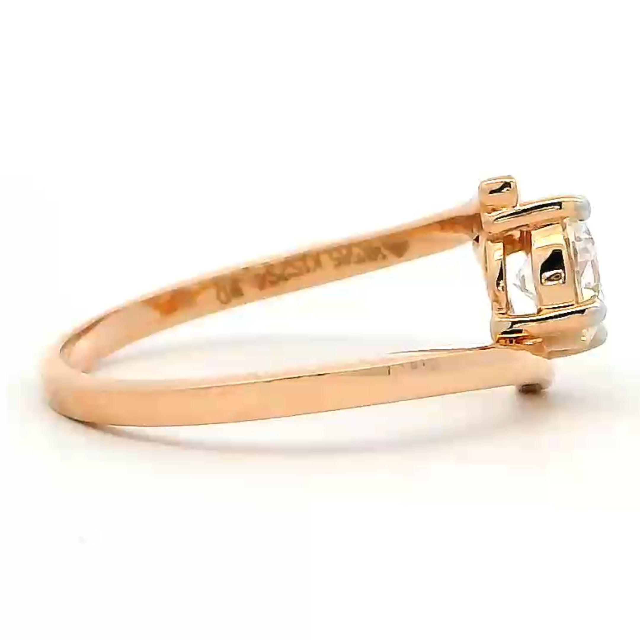 14K Lab Grown Diamond Ring For Women