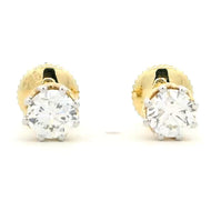 9K Lab Grown Diamond Earrings