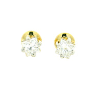 9K Lab Grown Diamond Earrings