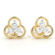 14K Lab Grown Diamond Earrings