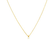 14K Lab Grown Diamond Pendant