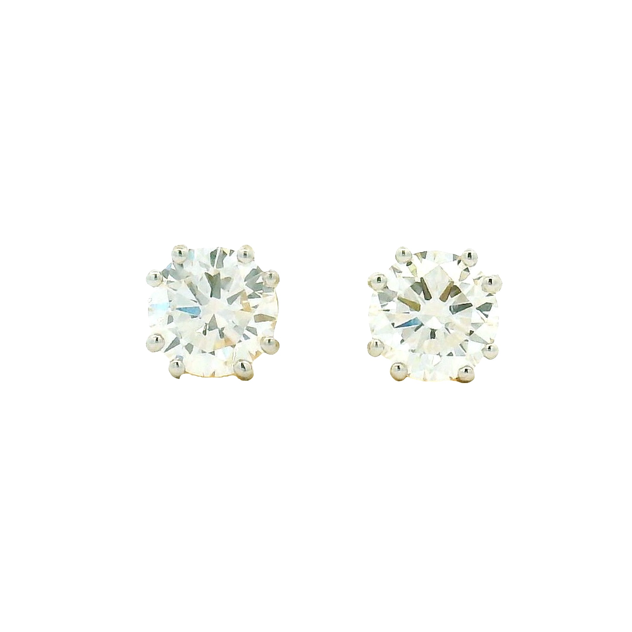 14K Lab Grown Diamond Earrings