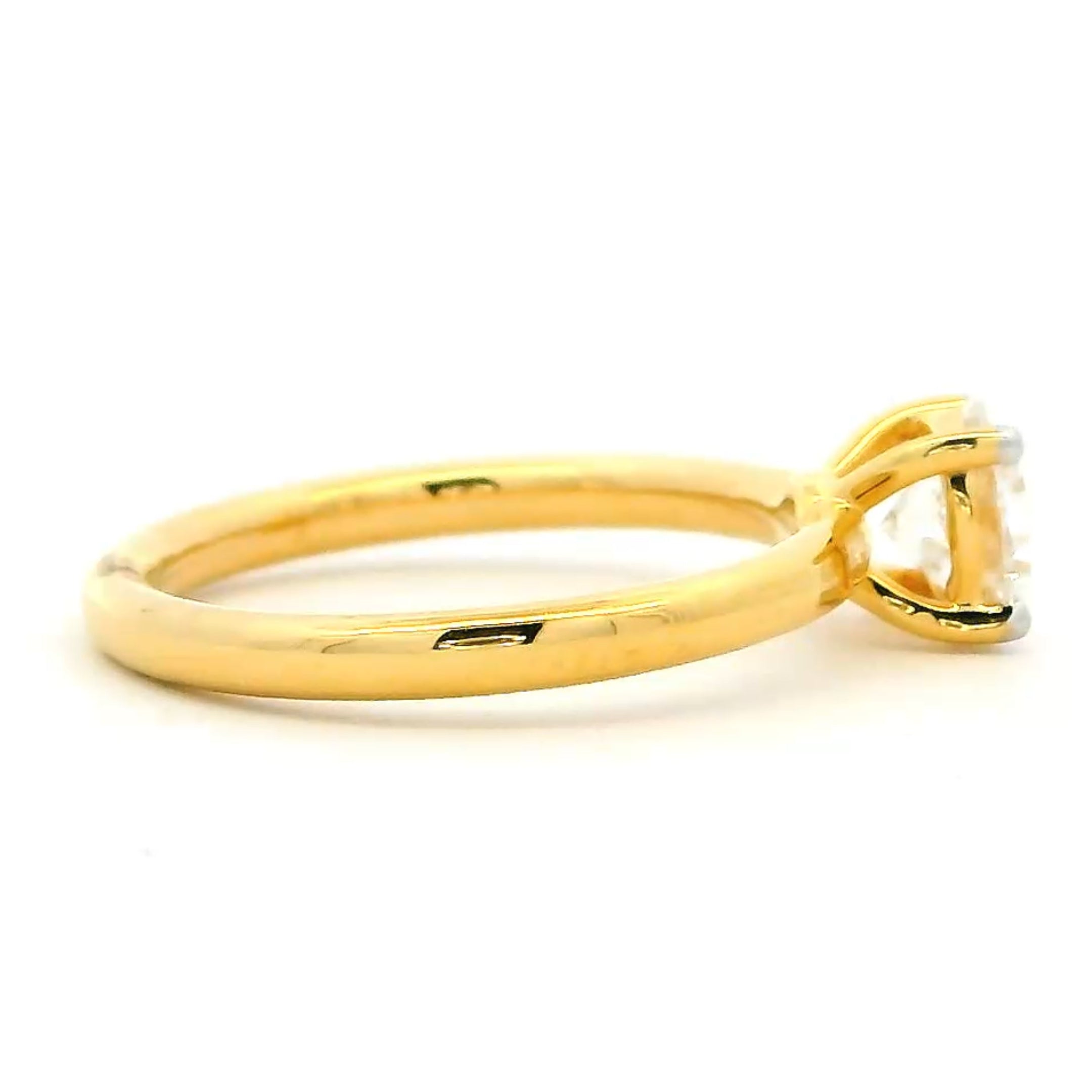 Minimalist Brilliance Lab Grown Diamond Ring