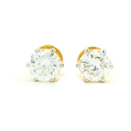 14K Lab Grown Diamond Earrings