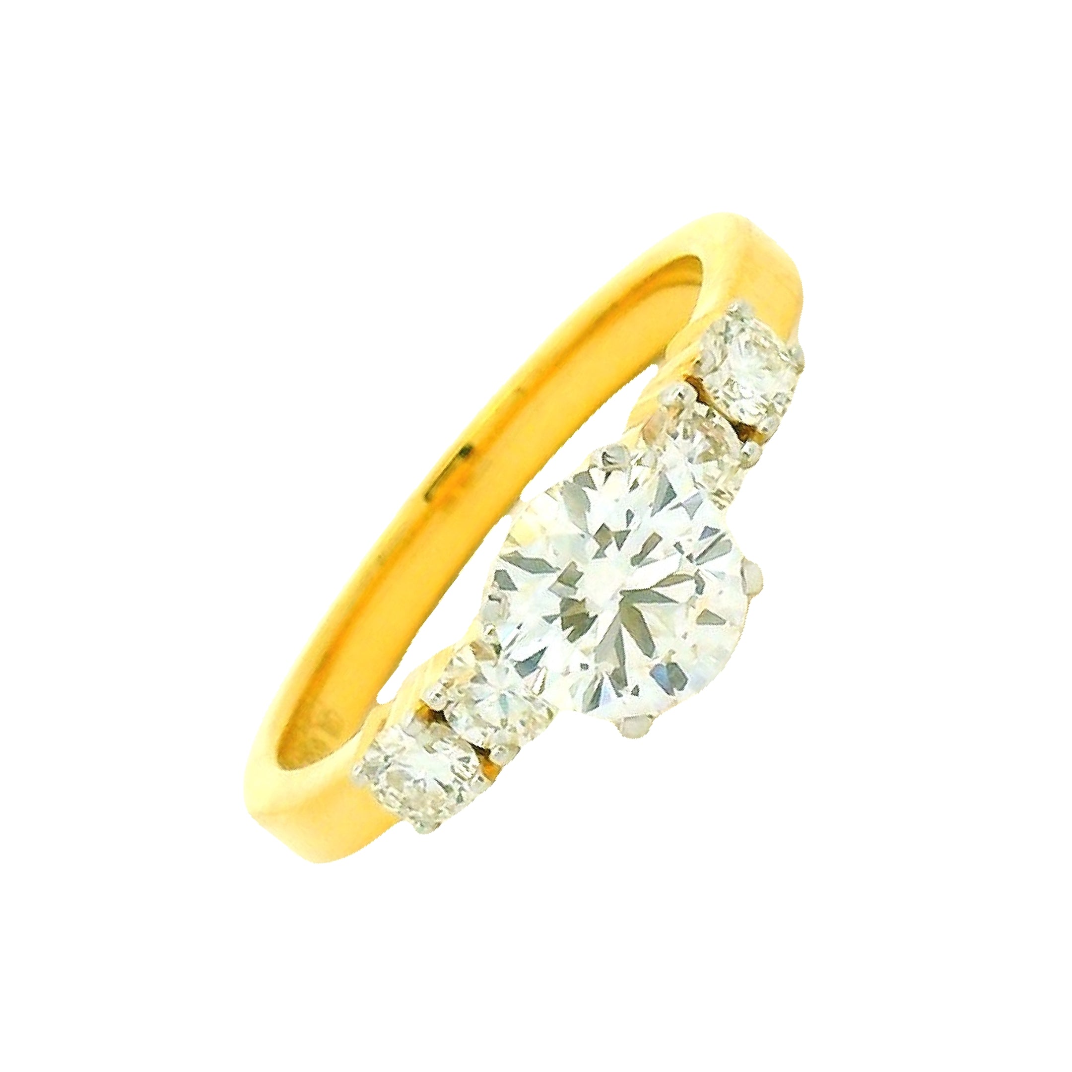 14K Lab Grown Diamond Ring For Women