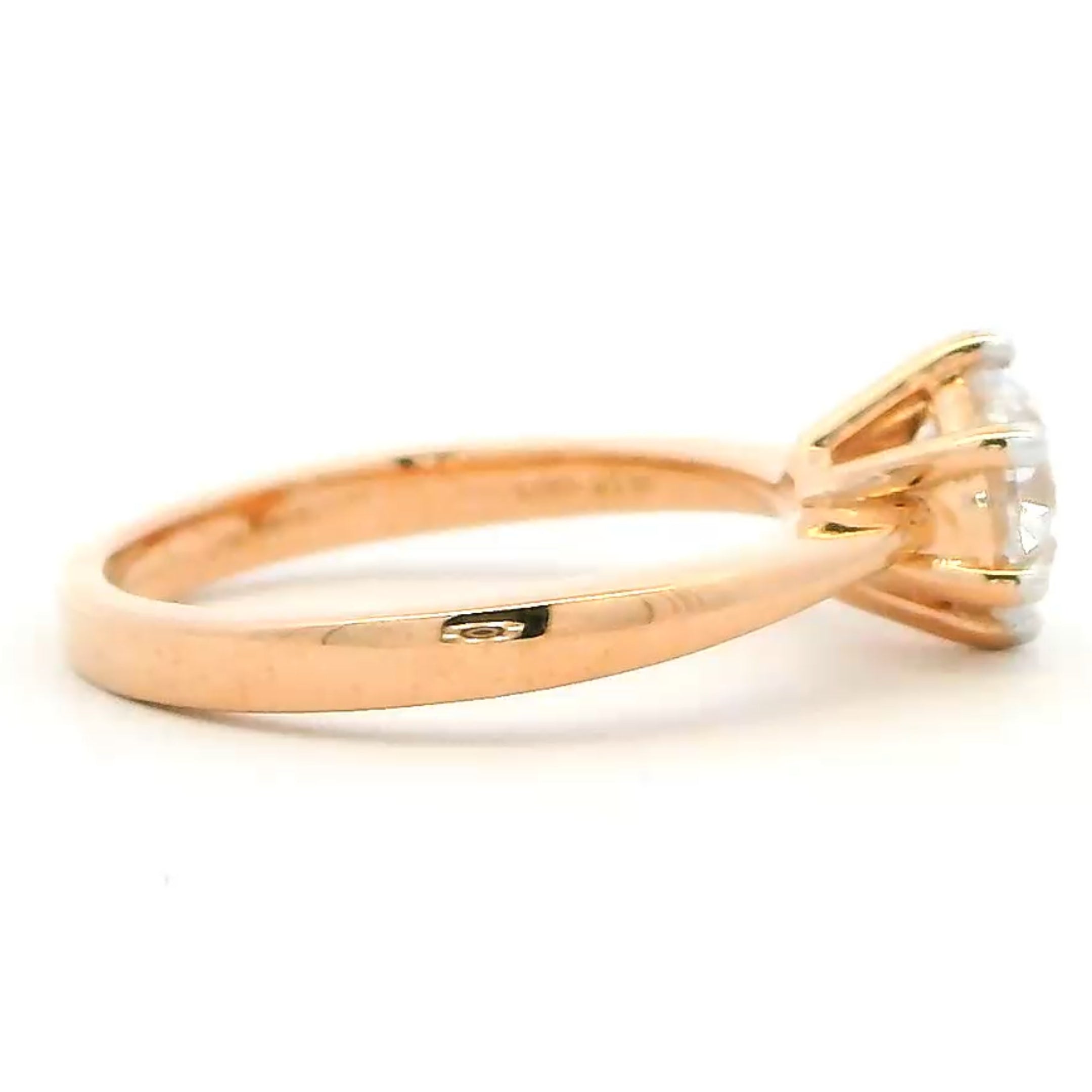 9K Lab Grown Diamond Ring
