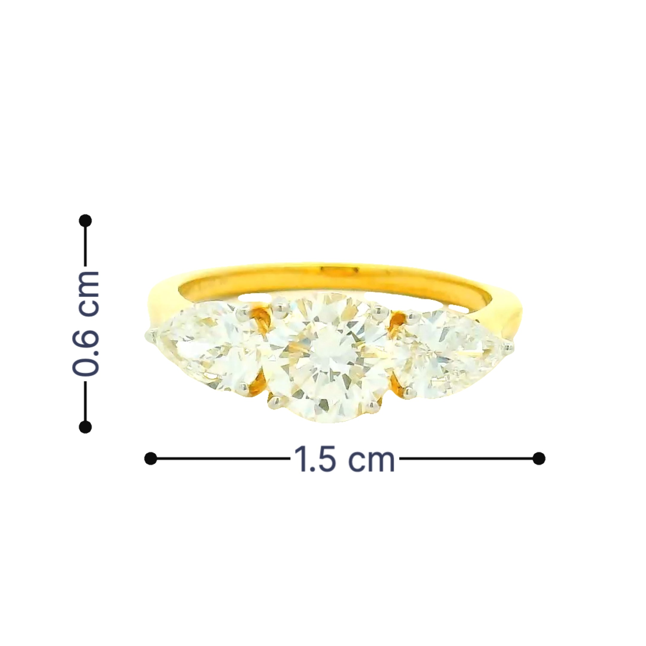Majestic Shine Lab Grown Diamond Ring
