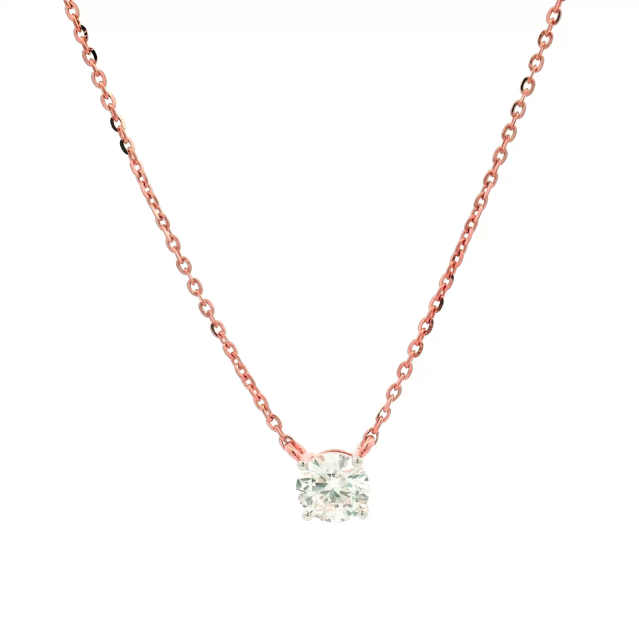 9K Lab Grown Diamond Necklace