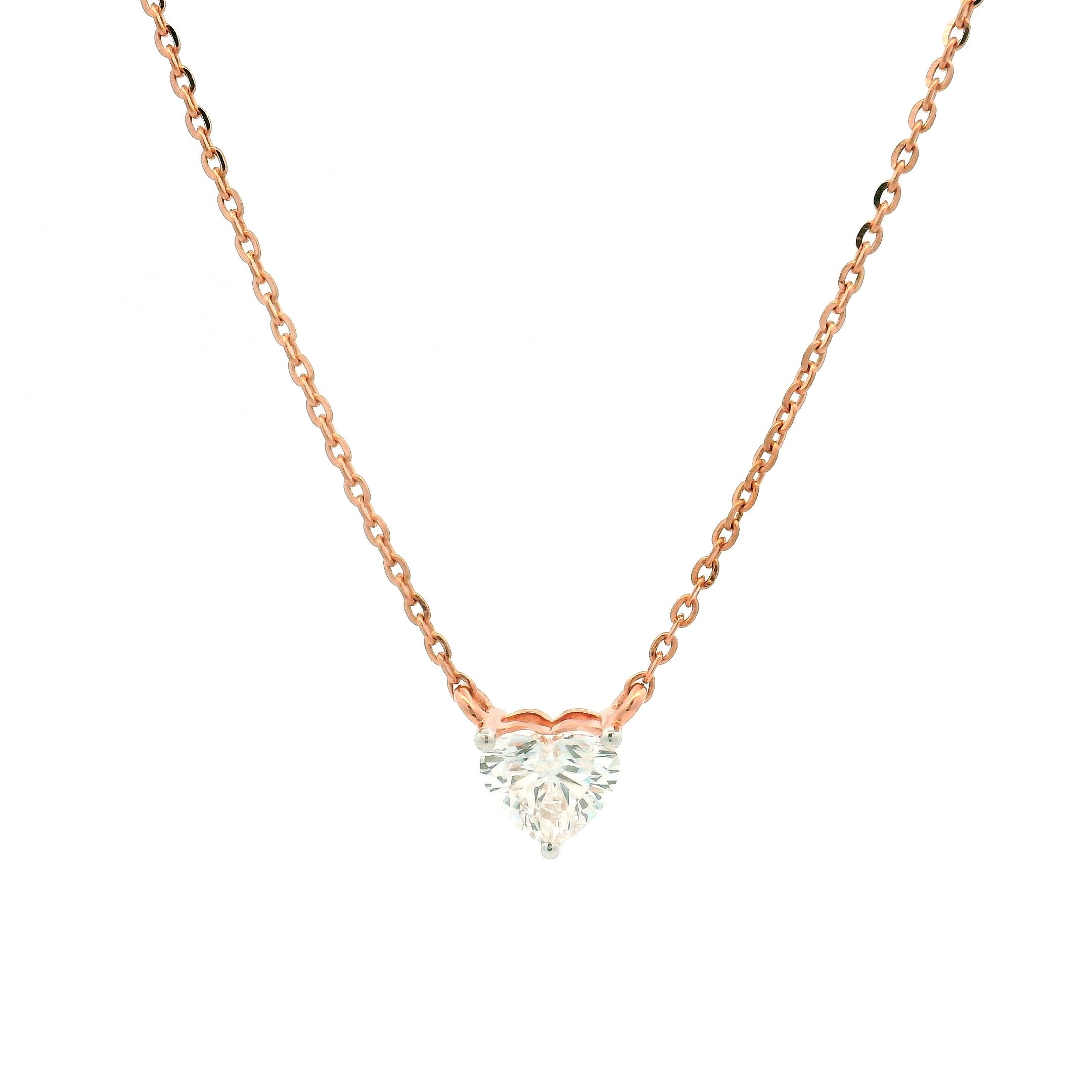 9K Lab Grown Diamond Necklace