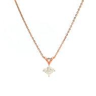 9K Lab Grown Diamond Pendant