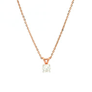 9K Lab Grown Diamond Pendant