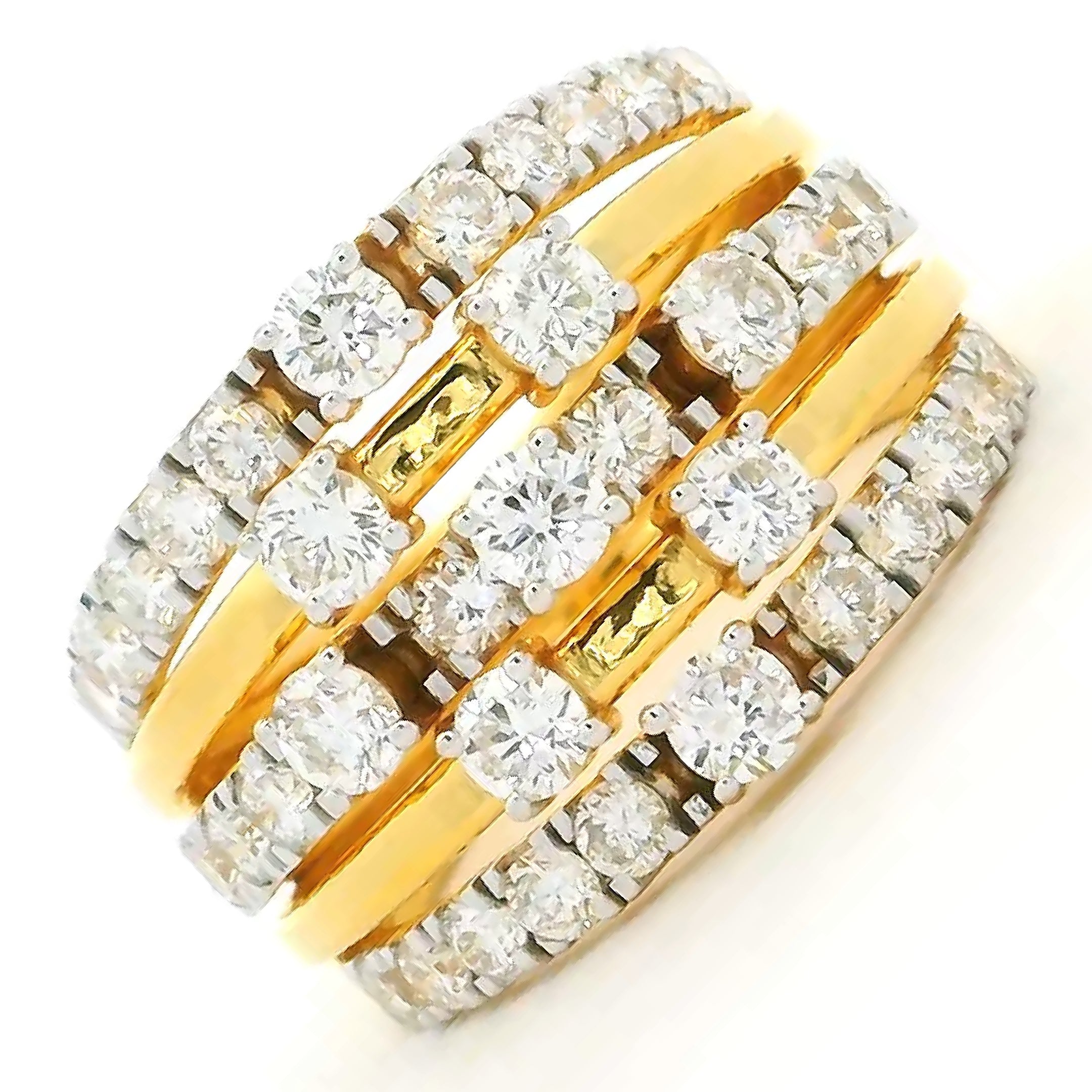 9K Lab Grown Diamond Ring For Women