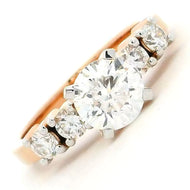 9K Lab Grown Diamond Ring