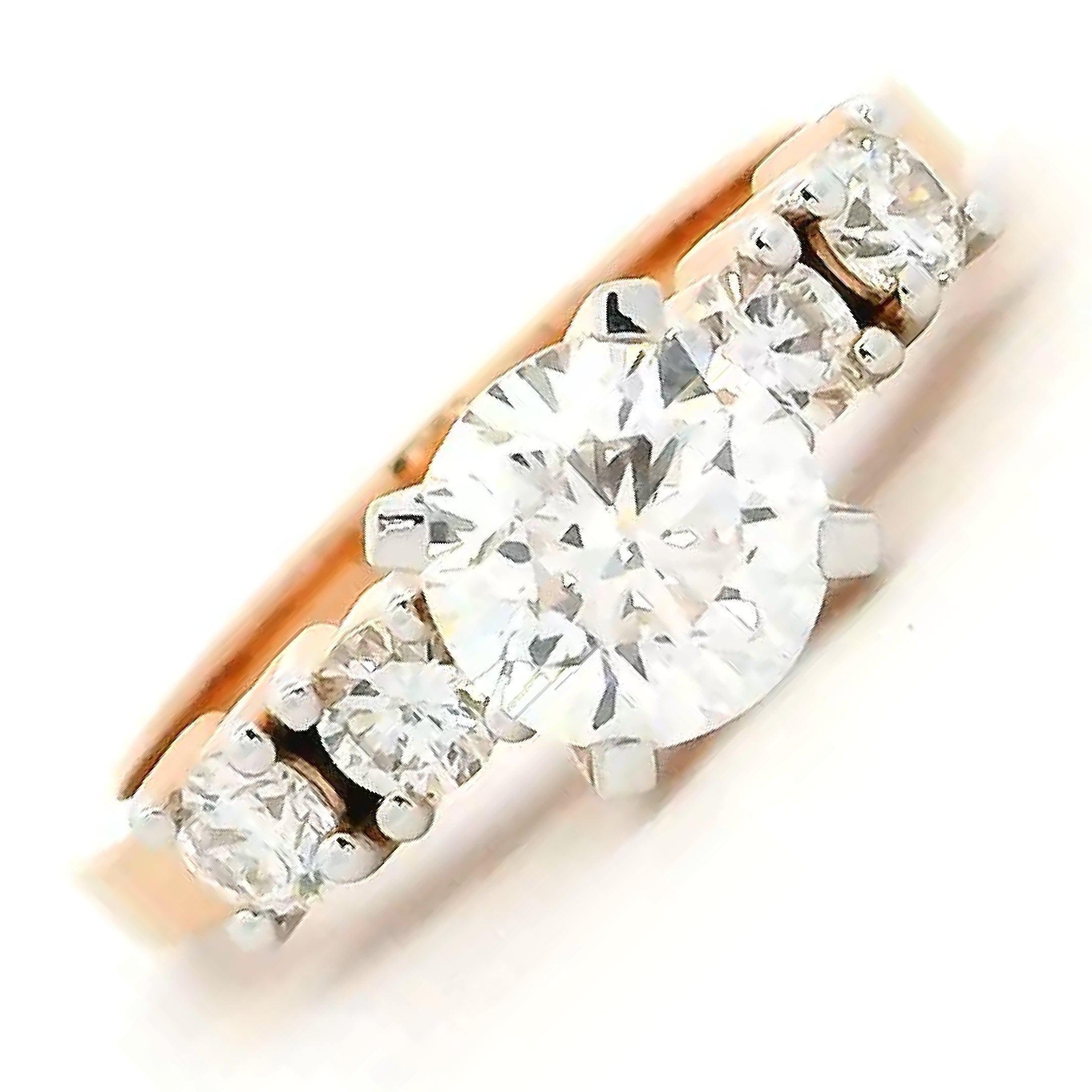 9K Lab Grown Diamond Ring For Women