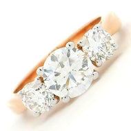 9K Lab Grown Diamond Ring