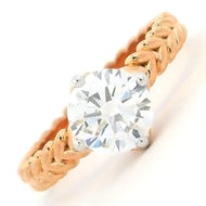 9K Lab Grown Diamond Ring