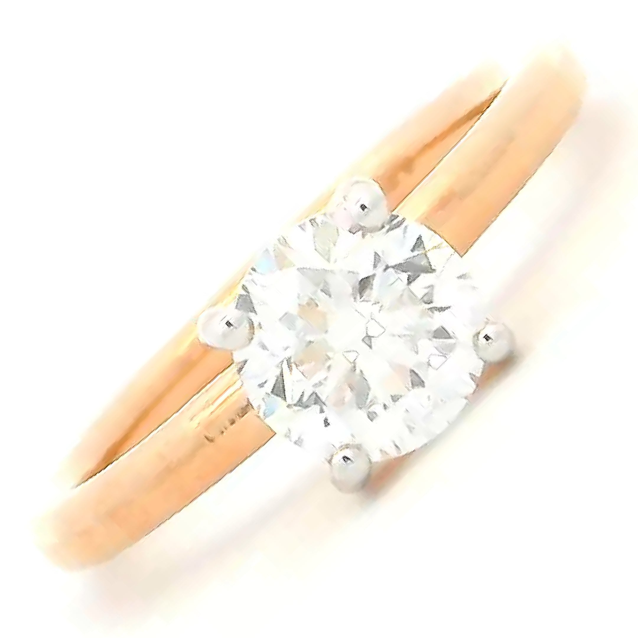 9K Lab Grown Diamond Ring For Women
