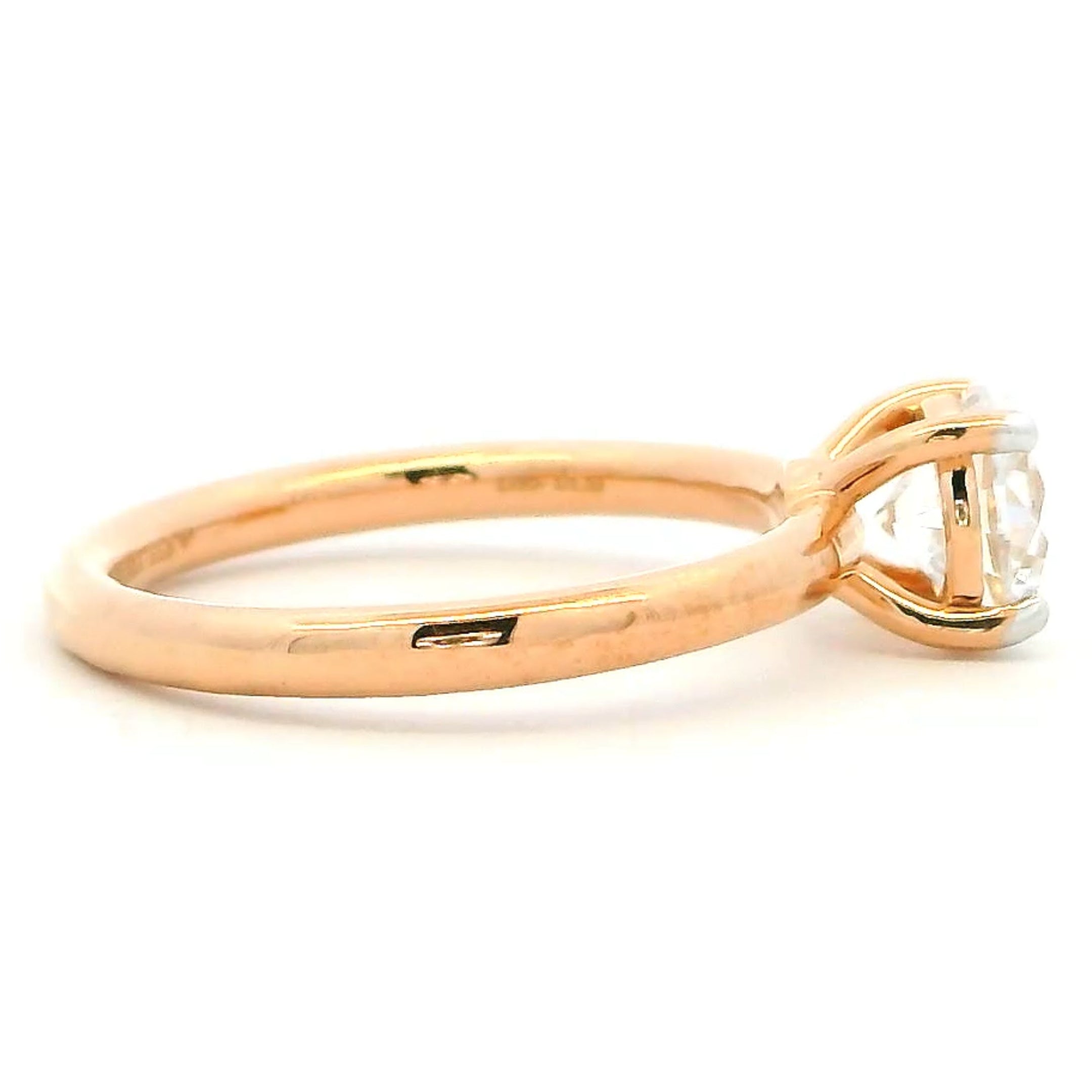 9K Lab Grown Diamond Ring For Women