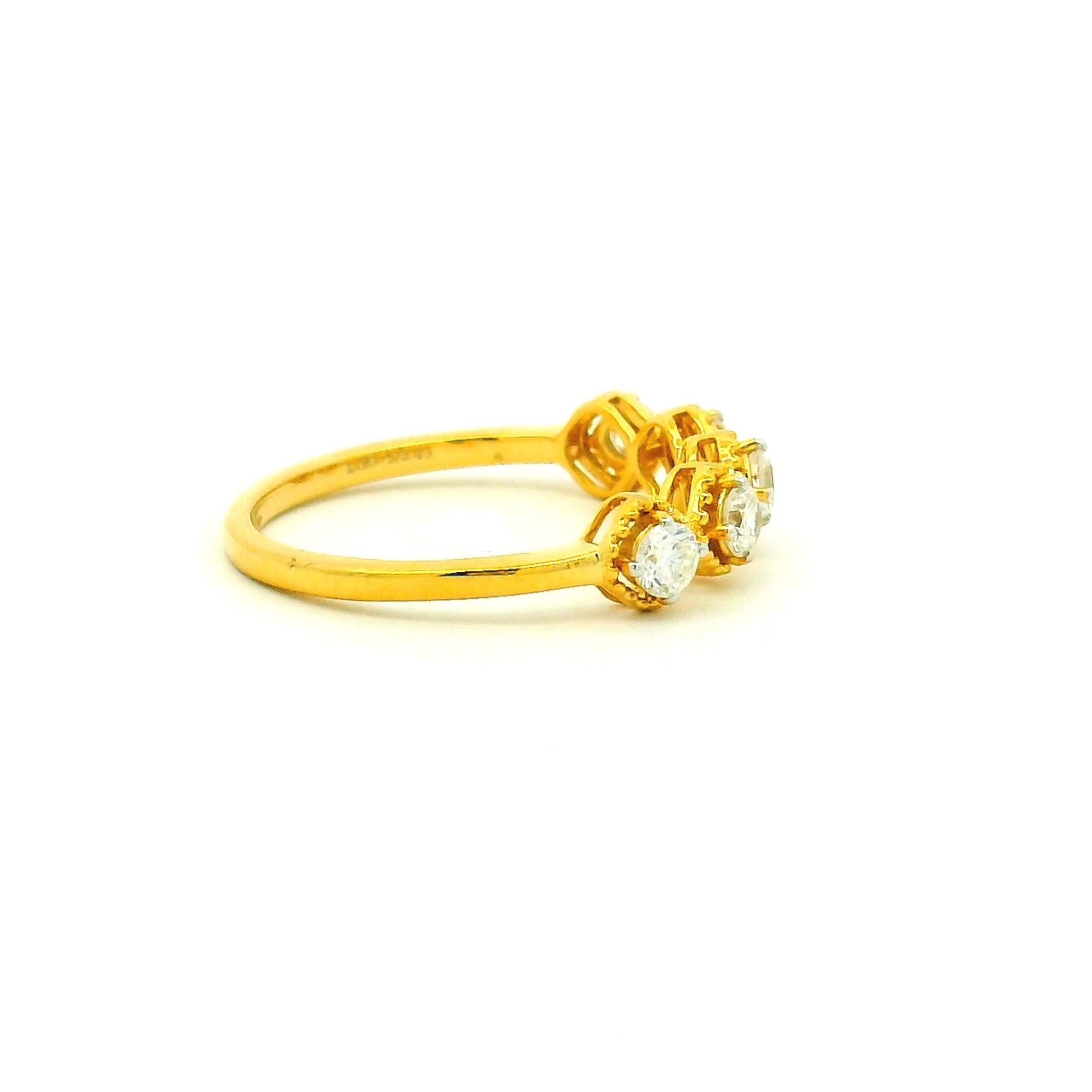 Tempting Elegance Lab Grown Diamond Ring